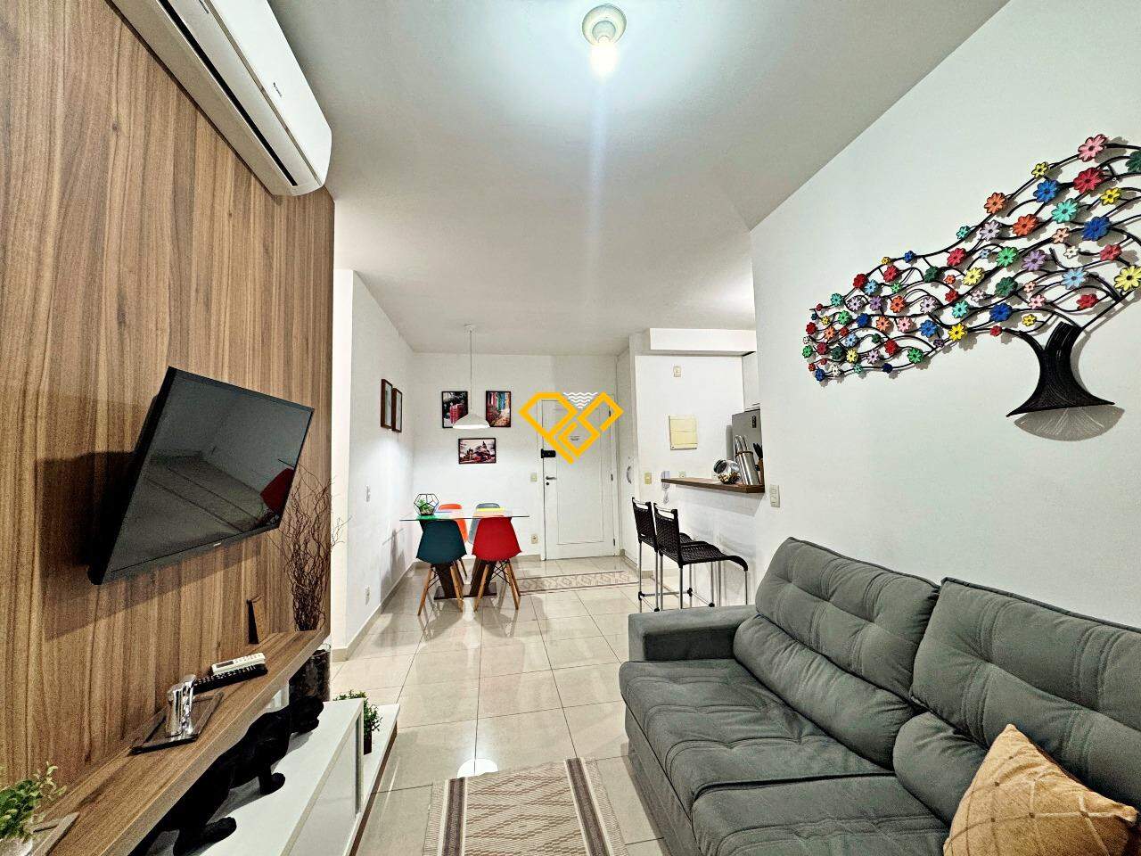Apartamento para aluguel no Marapé: Sala