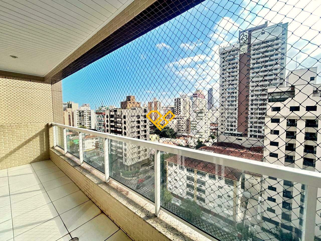 Apartamento à venda no Gonzaga: Varanda