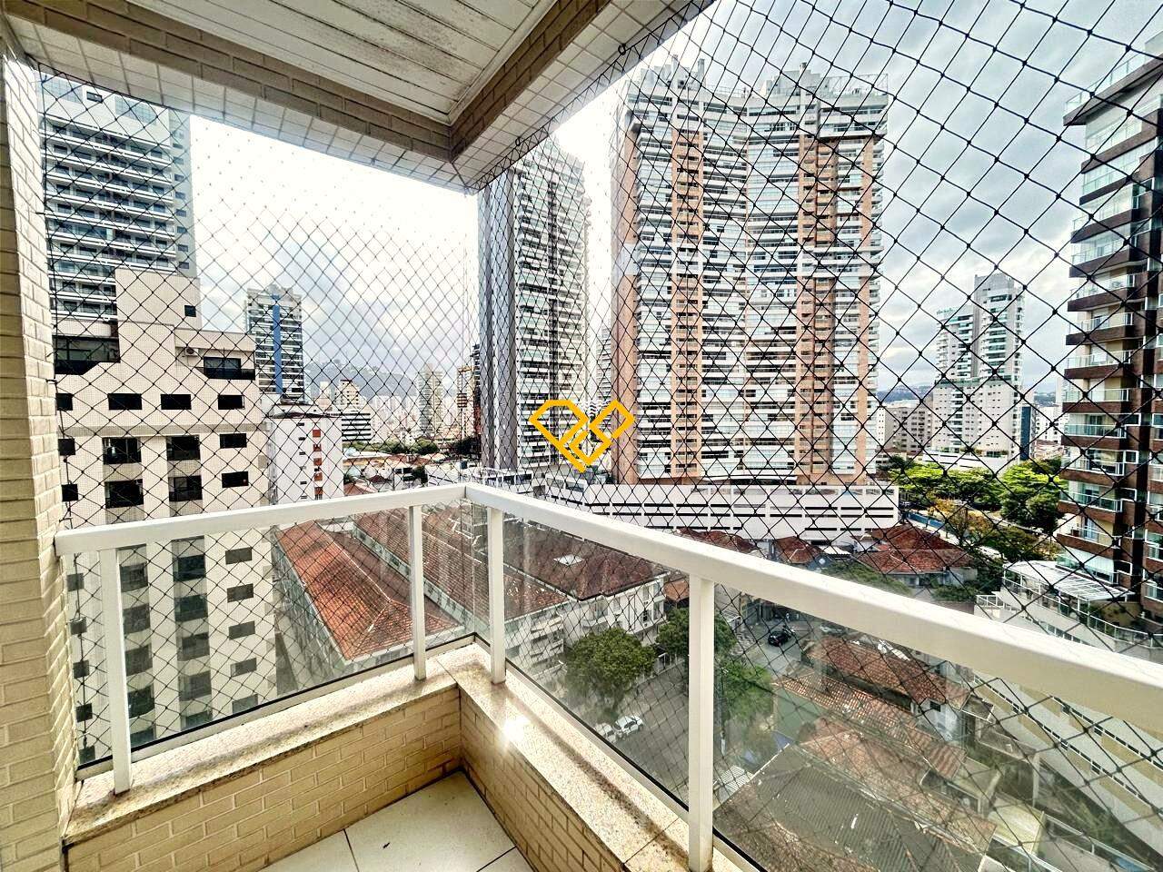 Apartamento à venda no Gonzaga: Varanda