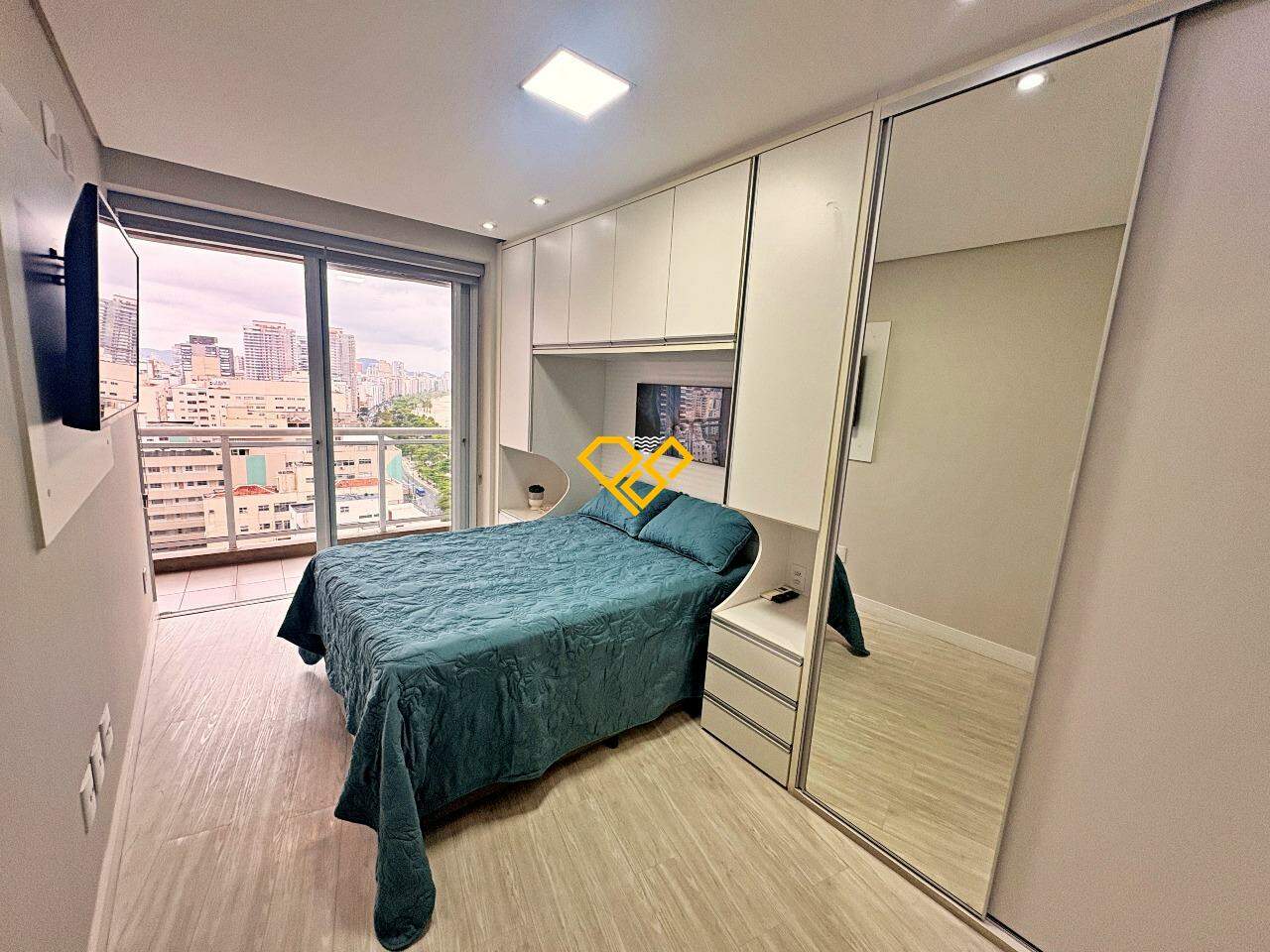 Apartamento para aluguel no Pompéia: Dormitório 1 - suíte