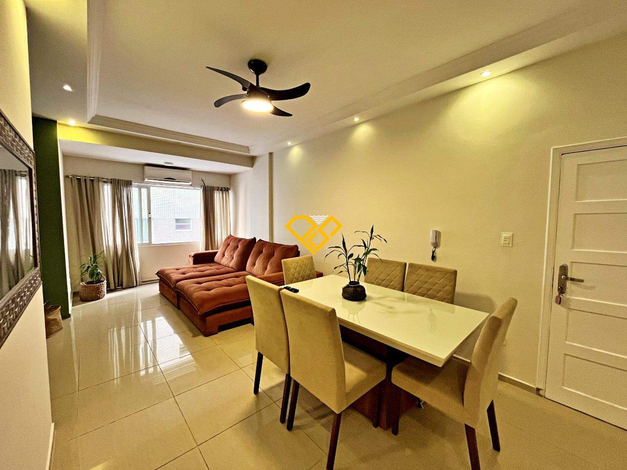 Apartamento à venda no Gonzaga: Sala