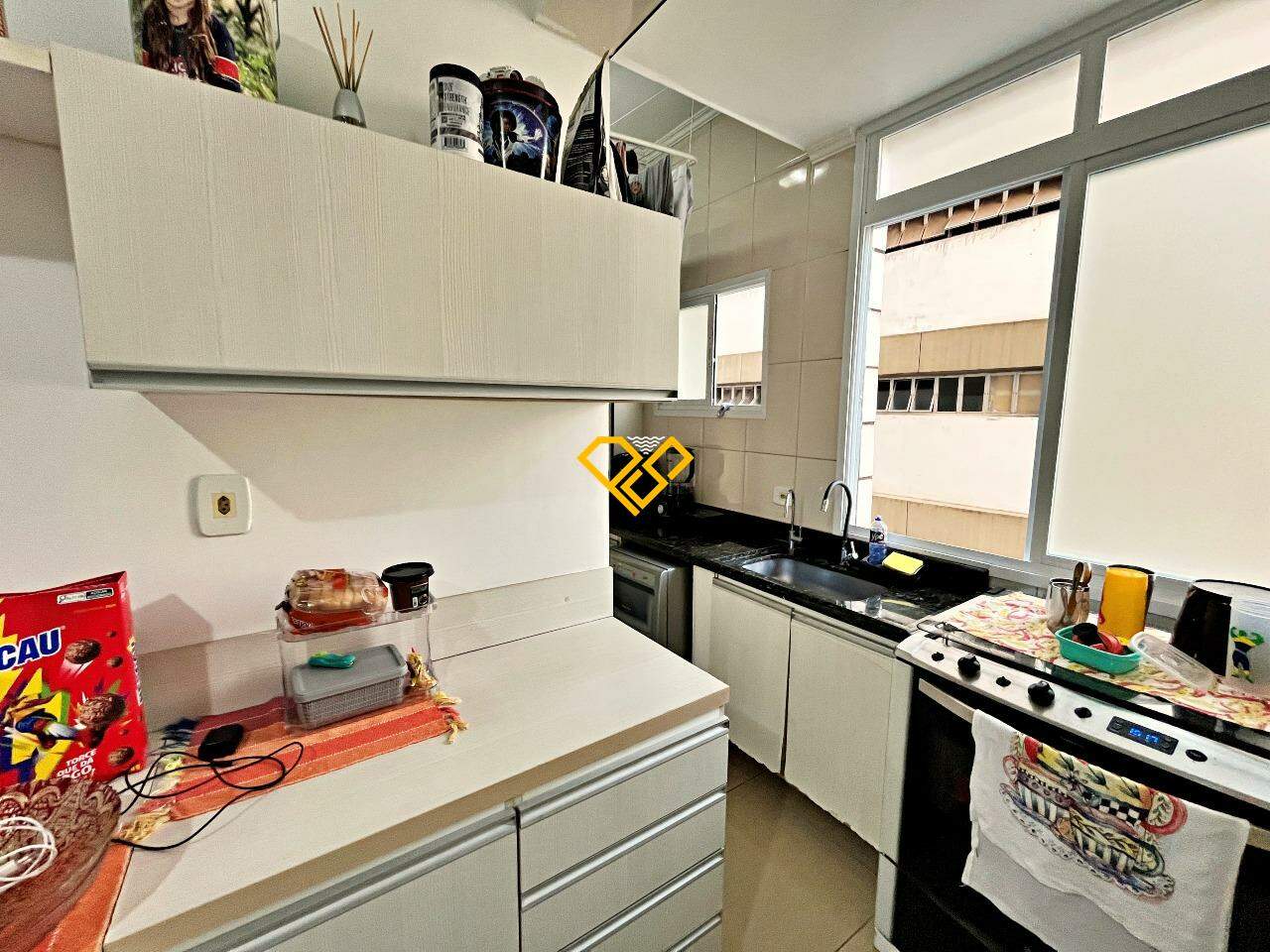 Apartamento para aluguel no Gonzaga: Cozinha