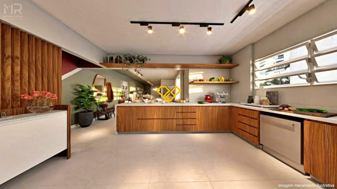 Apartamento à venda no Ponta da Praia: Cozinha