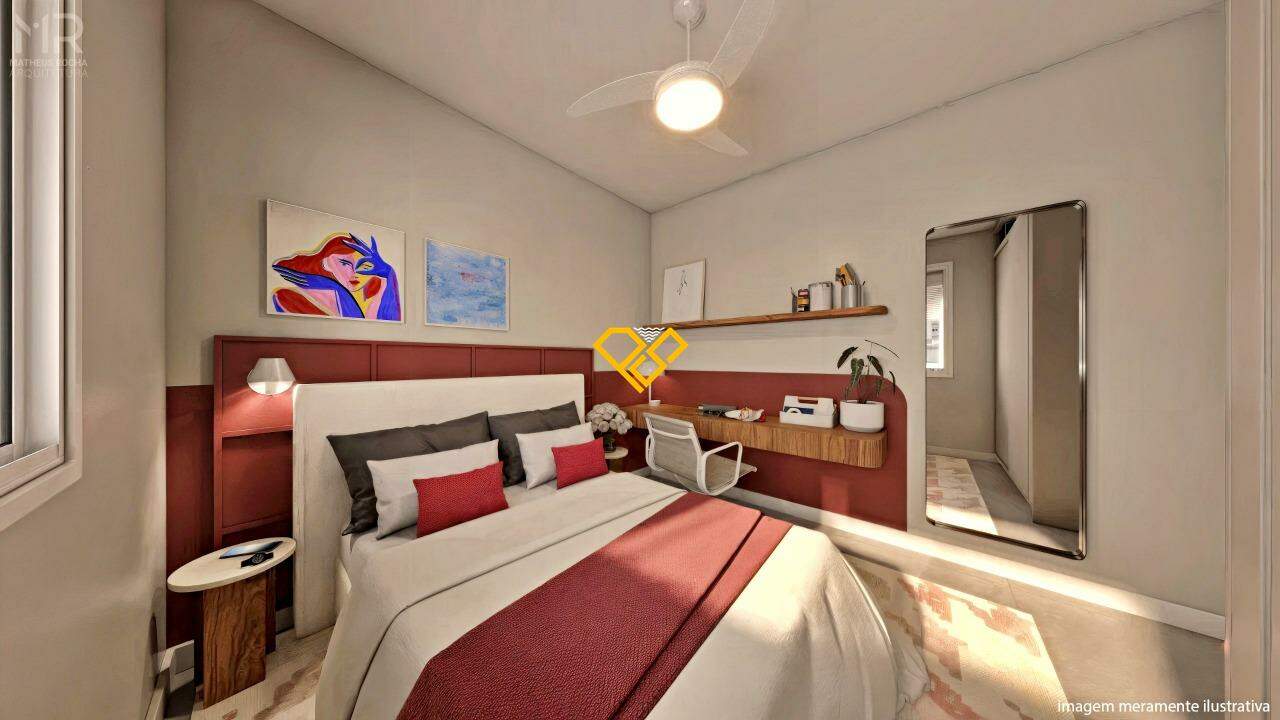 Apartamento à venda no Ponta da Praia: Dormitório 2