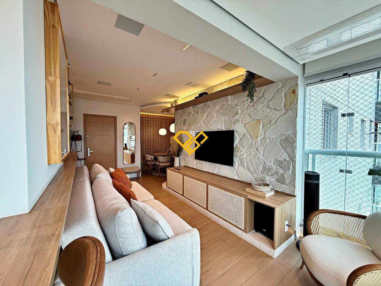Apartamento à venda no Gonzaga: Sala