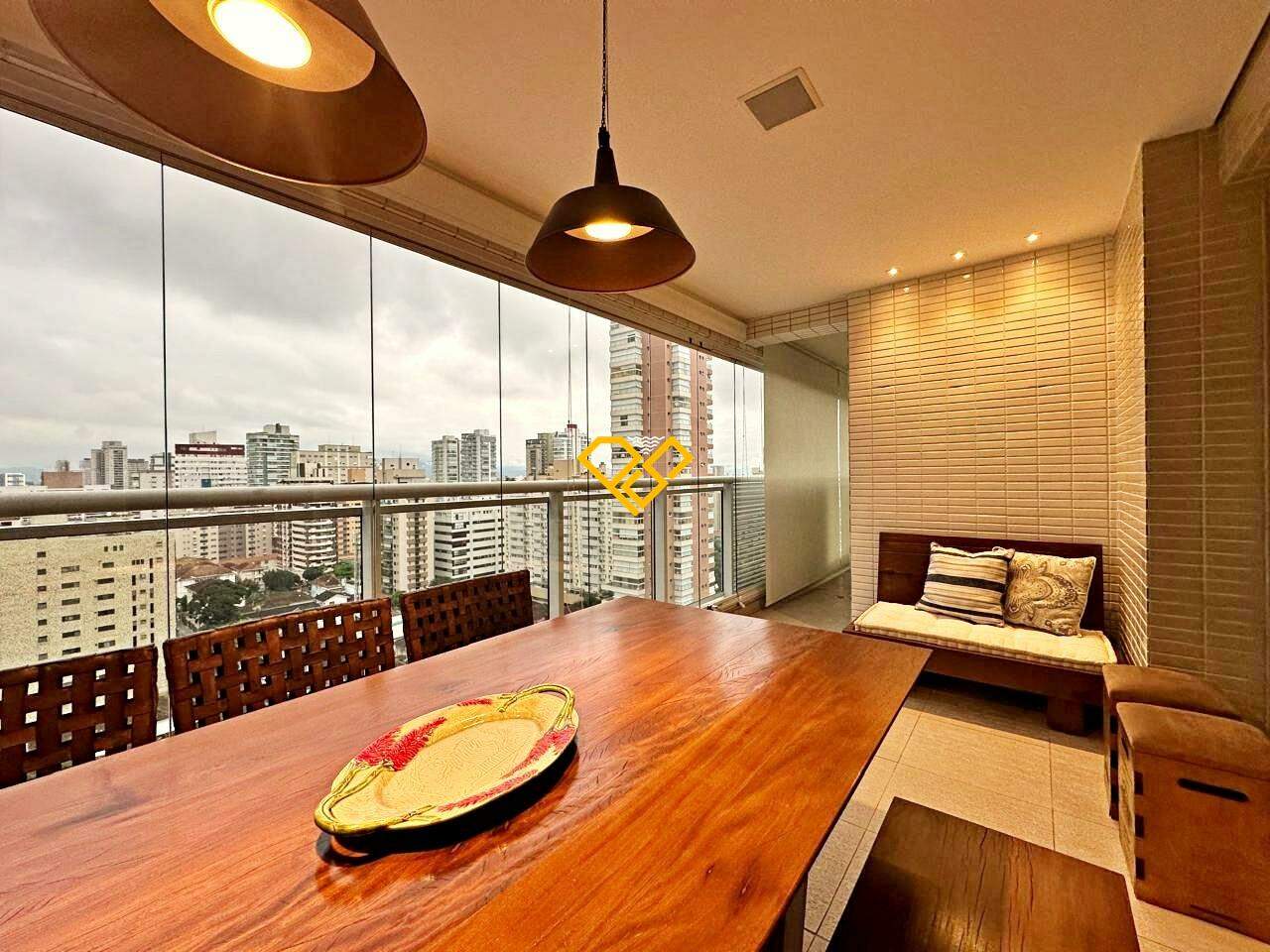 Apartamento à venda no Gonzaga: Varanda