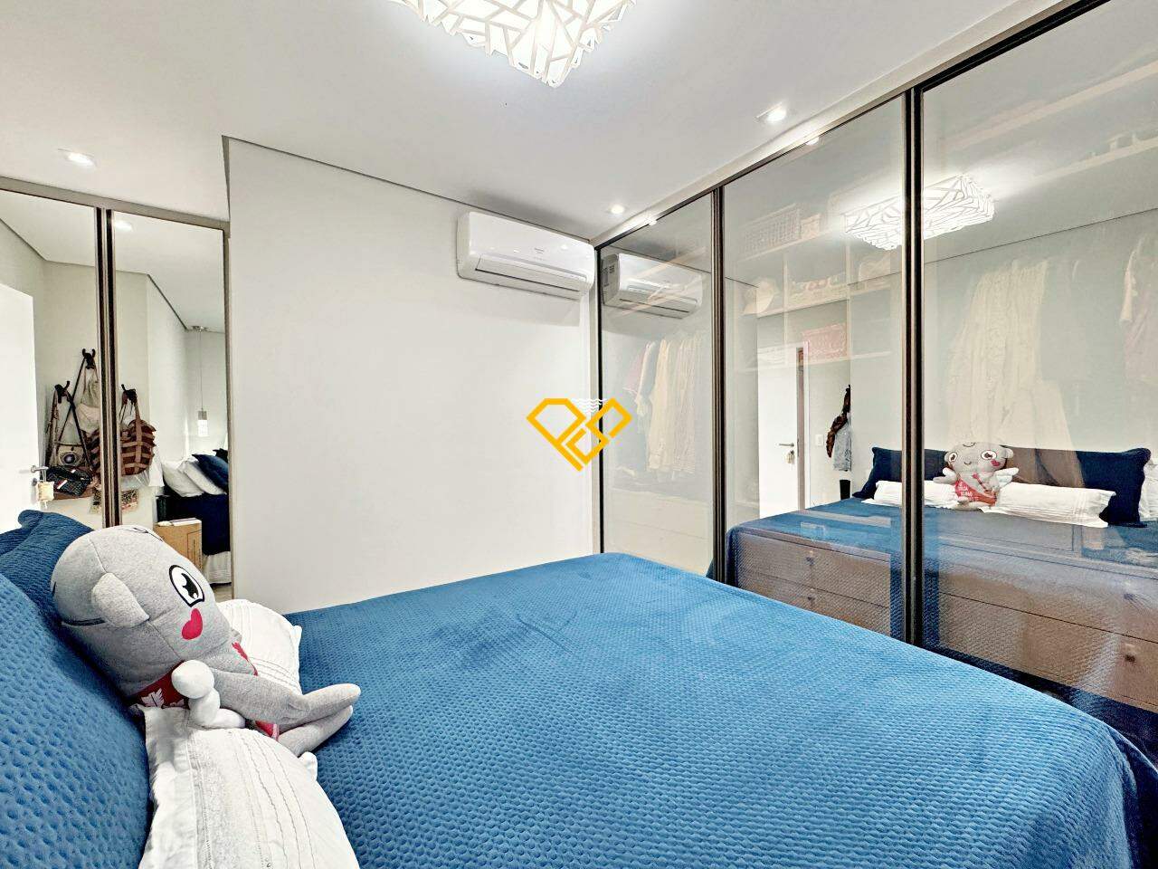 Apartamento para aluguel no Ponta da Praia: Dormitório 1 - suíte