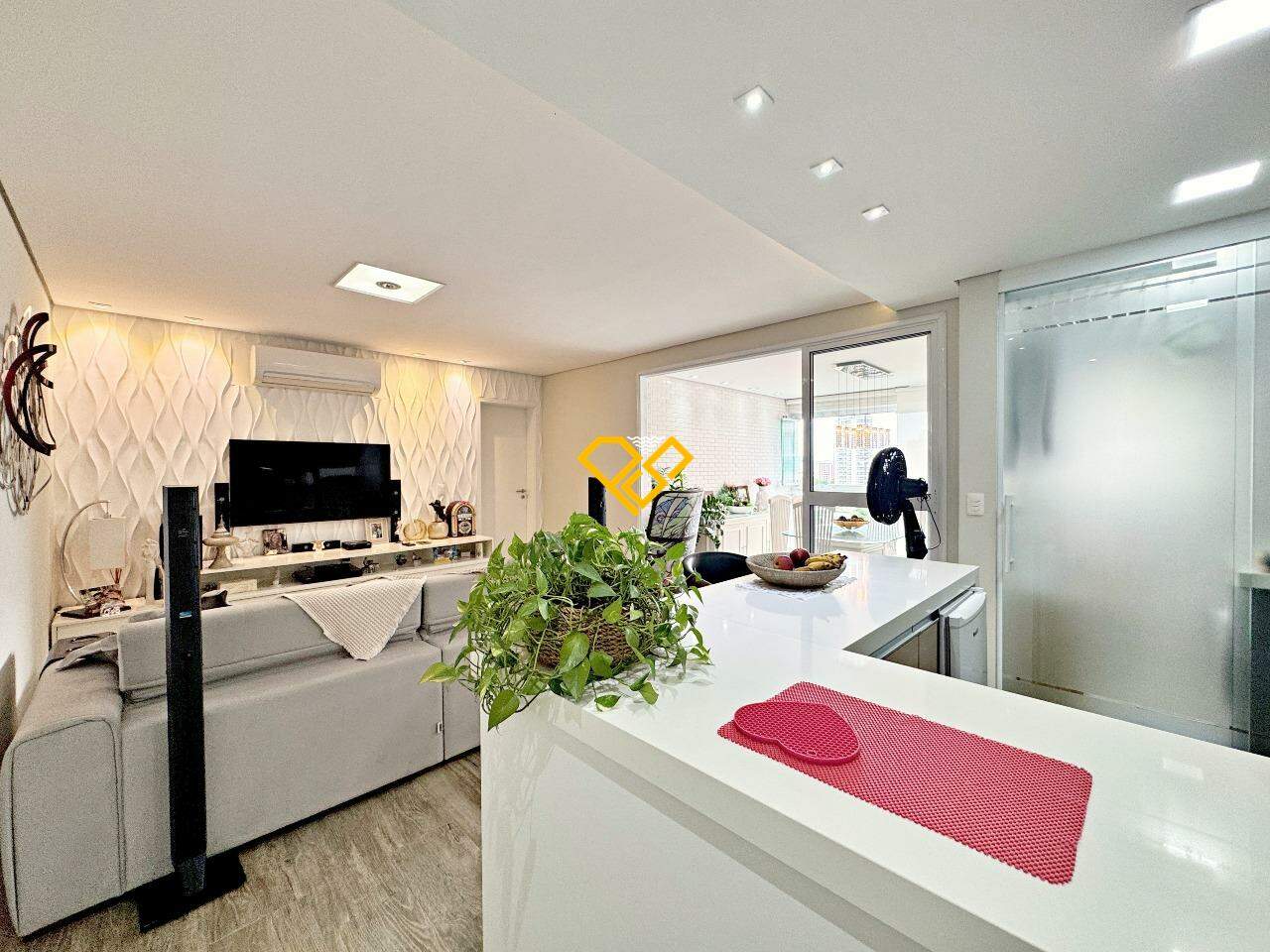 Apartamento para aluguel no Ponta da Praia: Sala