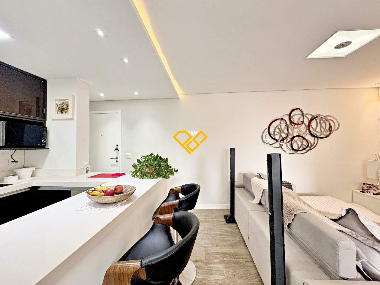 Apartamento para aluguel no Ponta da Praia: Sala