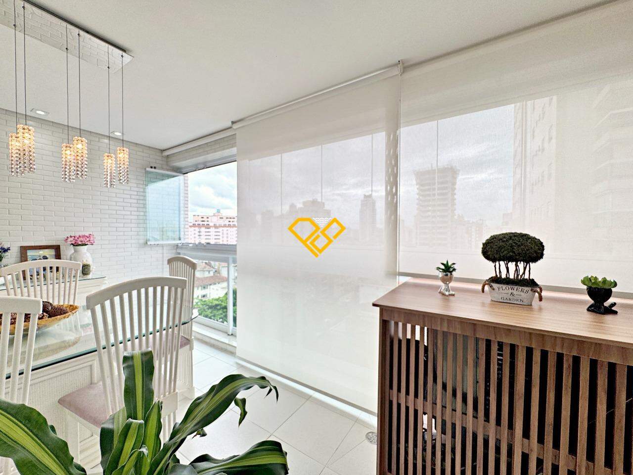 Apartamento para aluguel no Ponta da Praia: Varanda