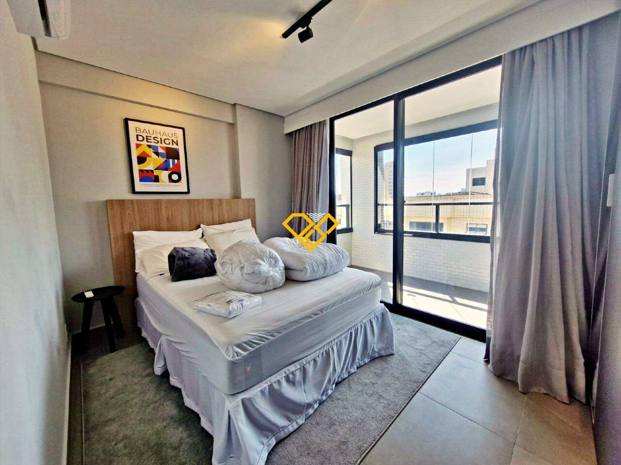 Apartamento para aluguel no Ponta da Praia: Dormitório