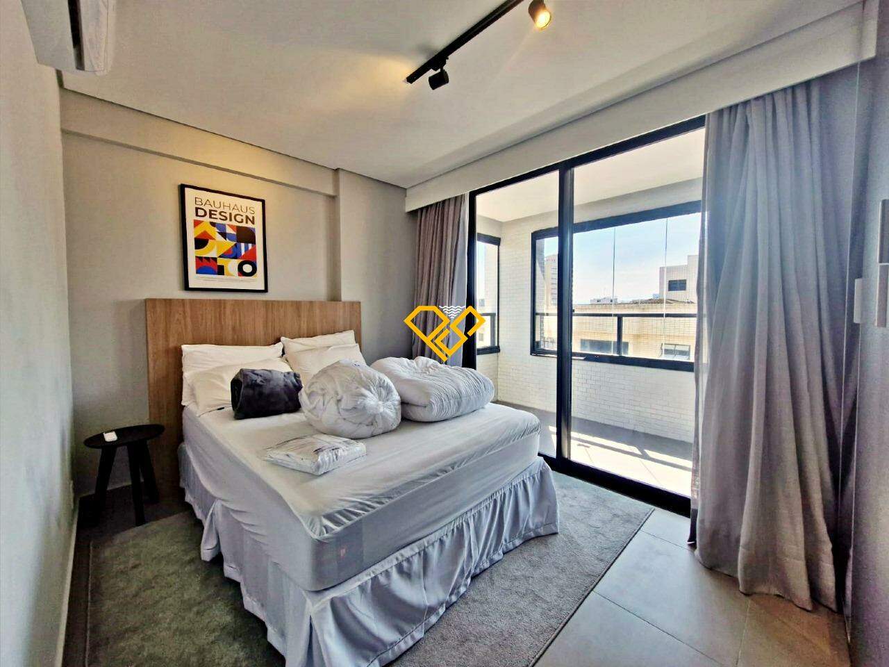 Apartamento para aluguel no Ponta da Praia: Dormitório