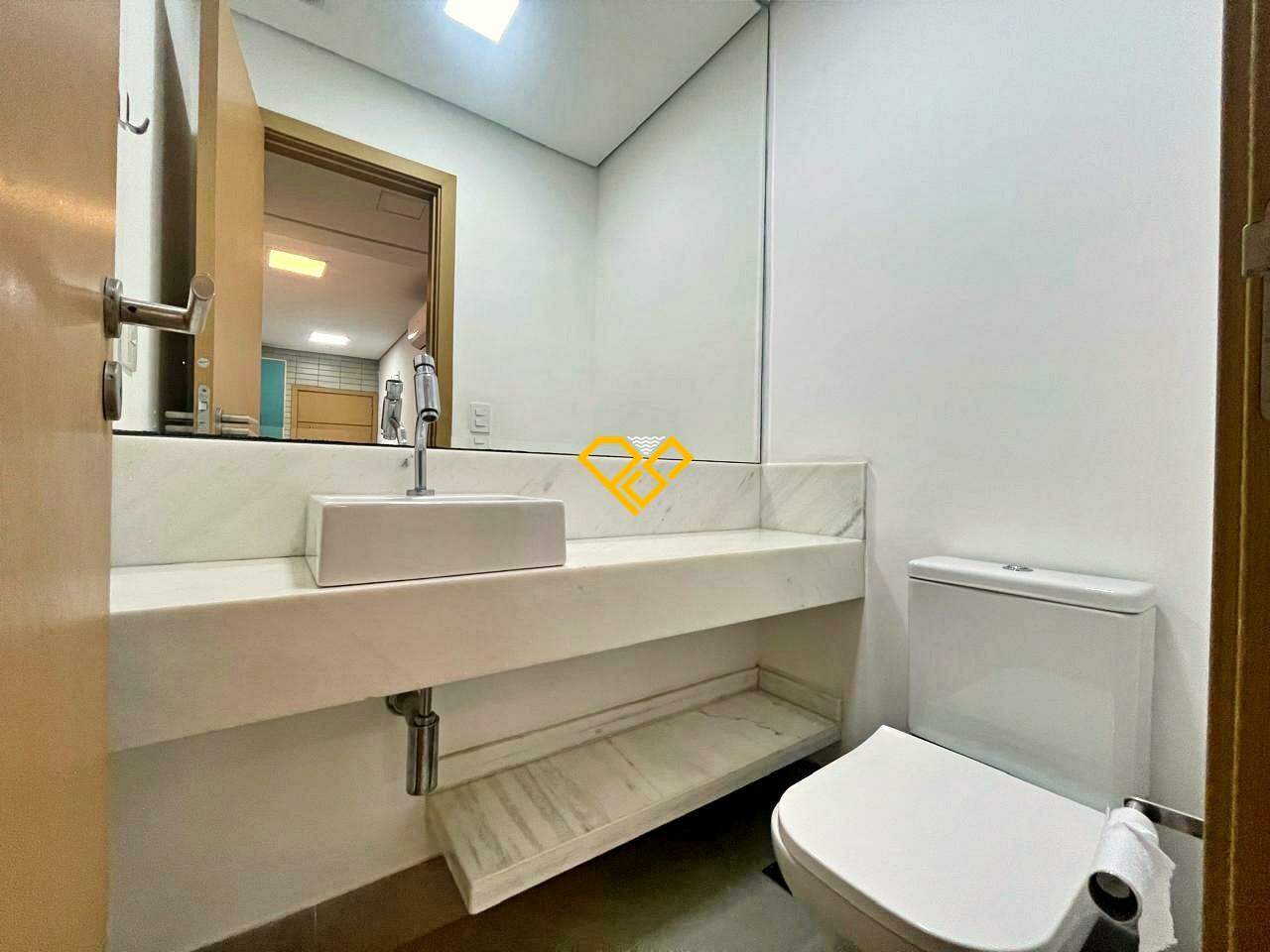 Apartamento para aluguel no Aparecida: Lavabo