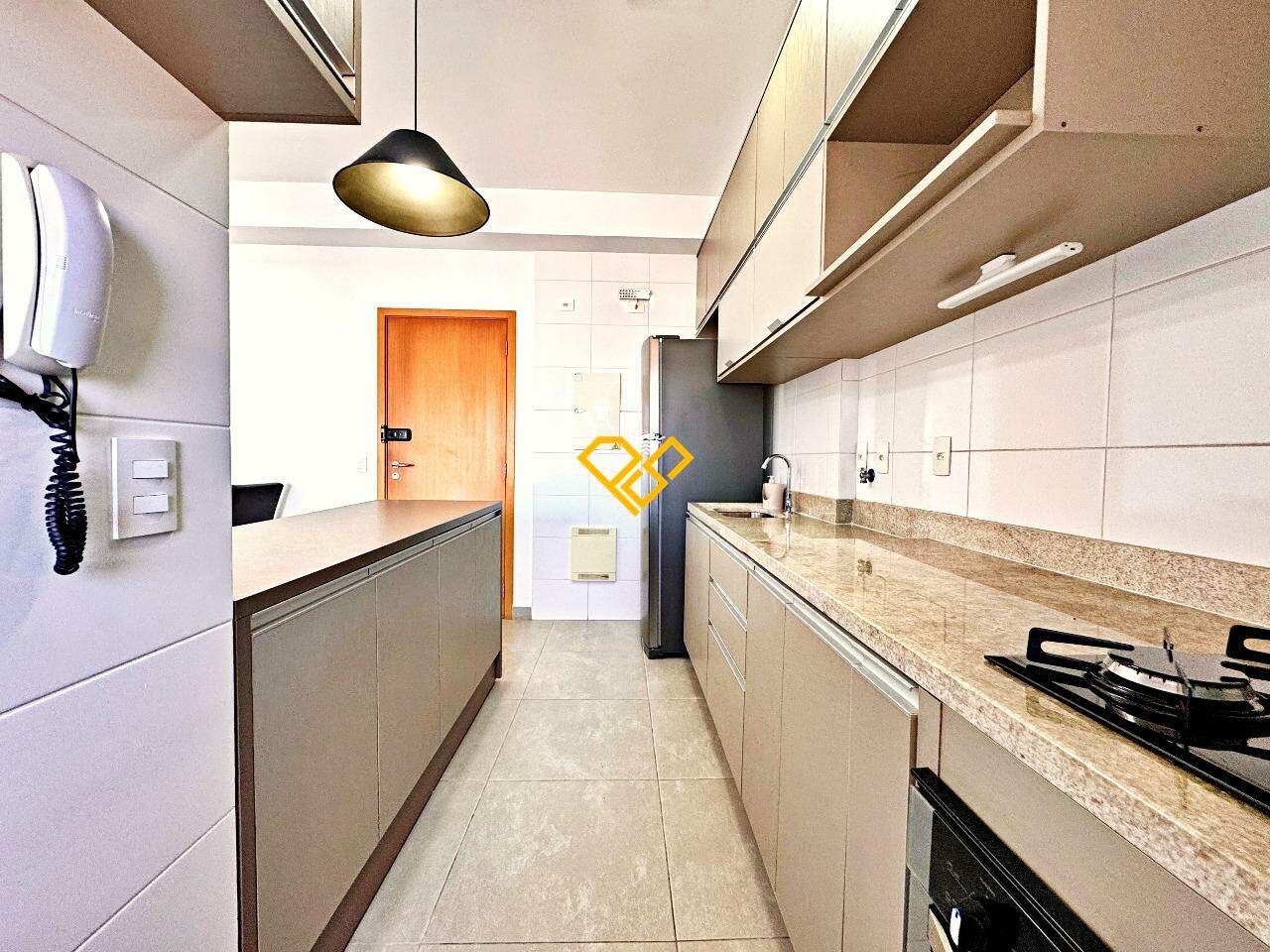 Apartamento para aluguel no Gonzaga: Cozinha