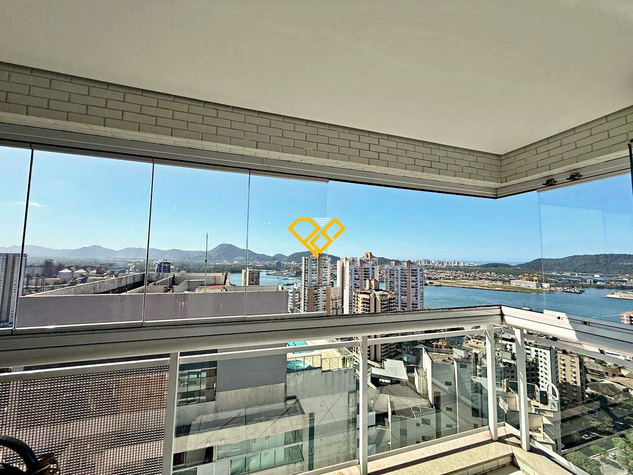 Apartamento à venda no Ponta da Praia: Varanda