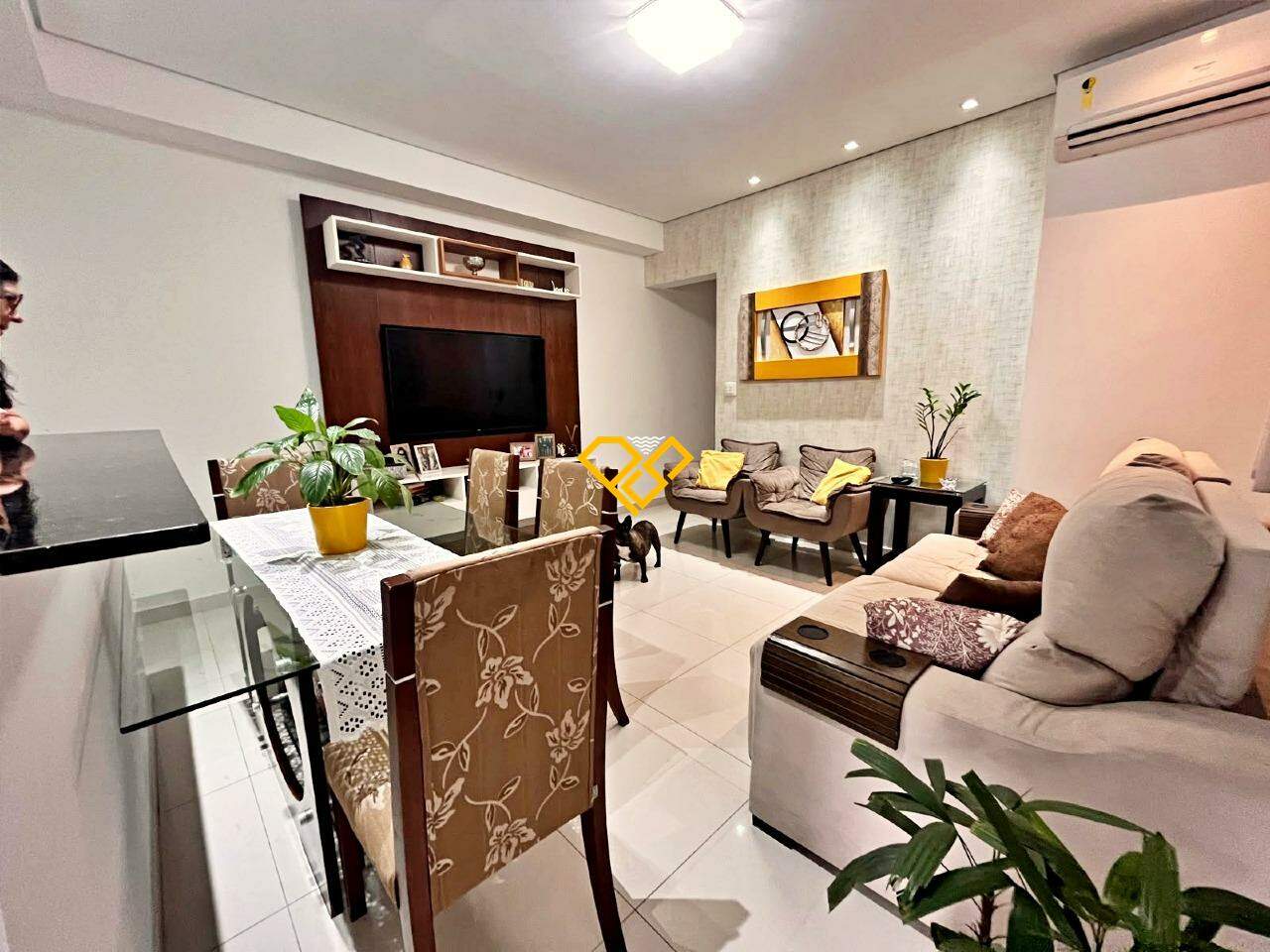 Apartamento à venda no José Menino: Sala