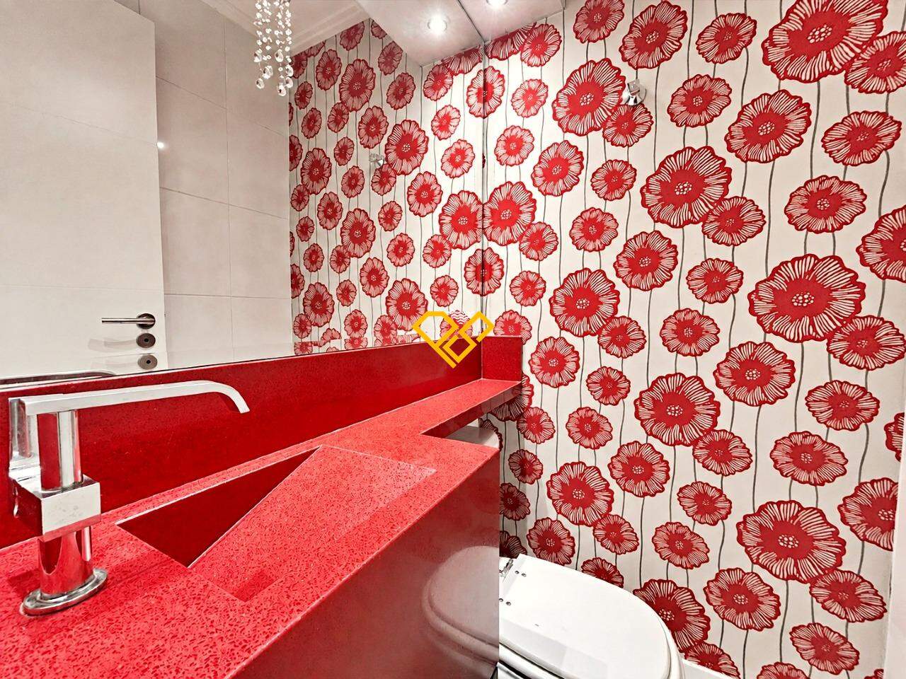 Apartamento para aluguel no Ponta da Praia: Lavabo