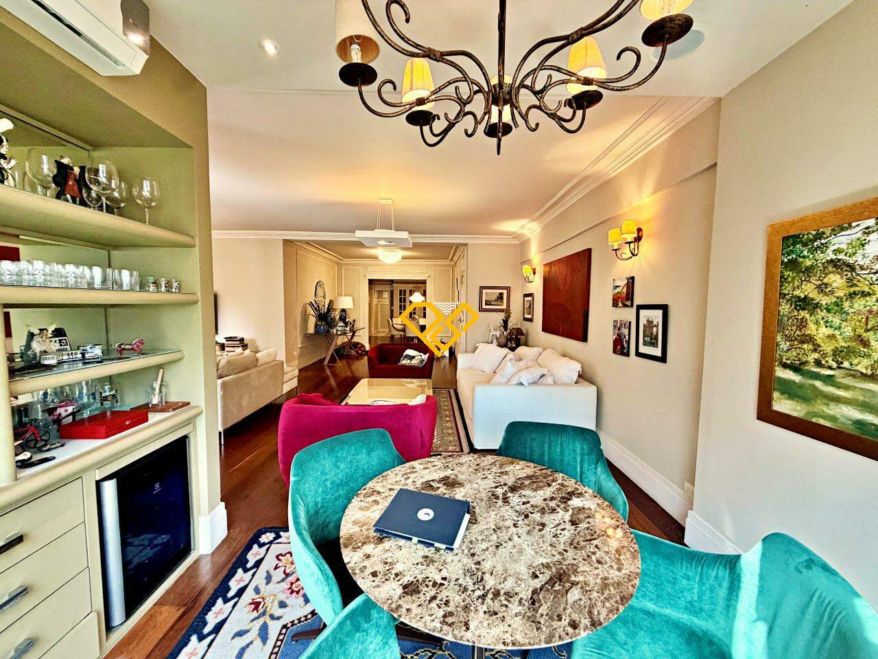 Apartamento para aluguel no Gonzaga: Sala