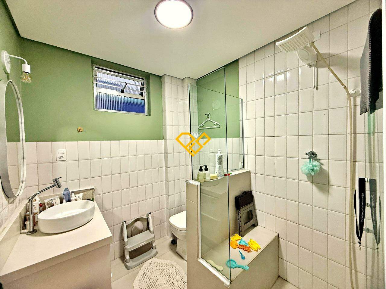 Apartamento para aluguel no Ponta da Praia: Wc social