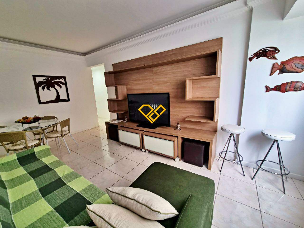 Apartamento para aluguel no Aparecida: Sala