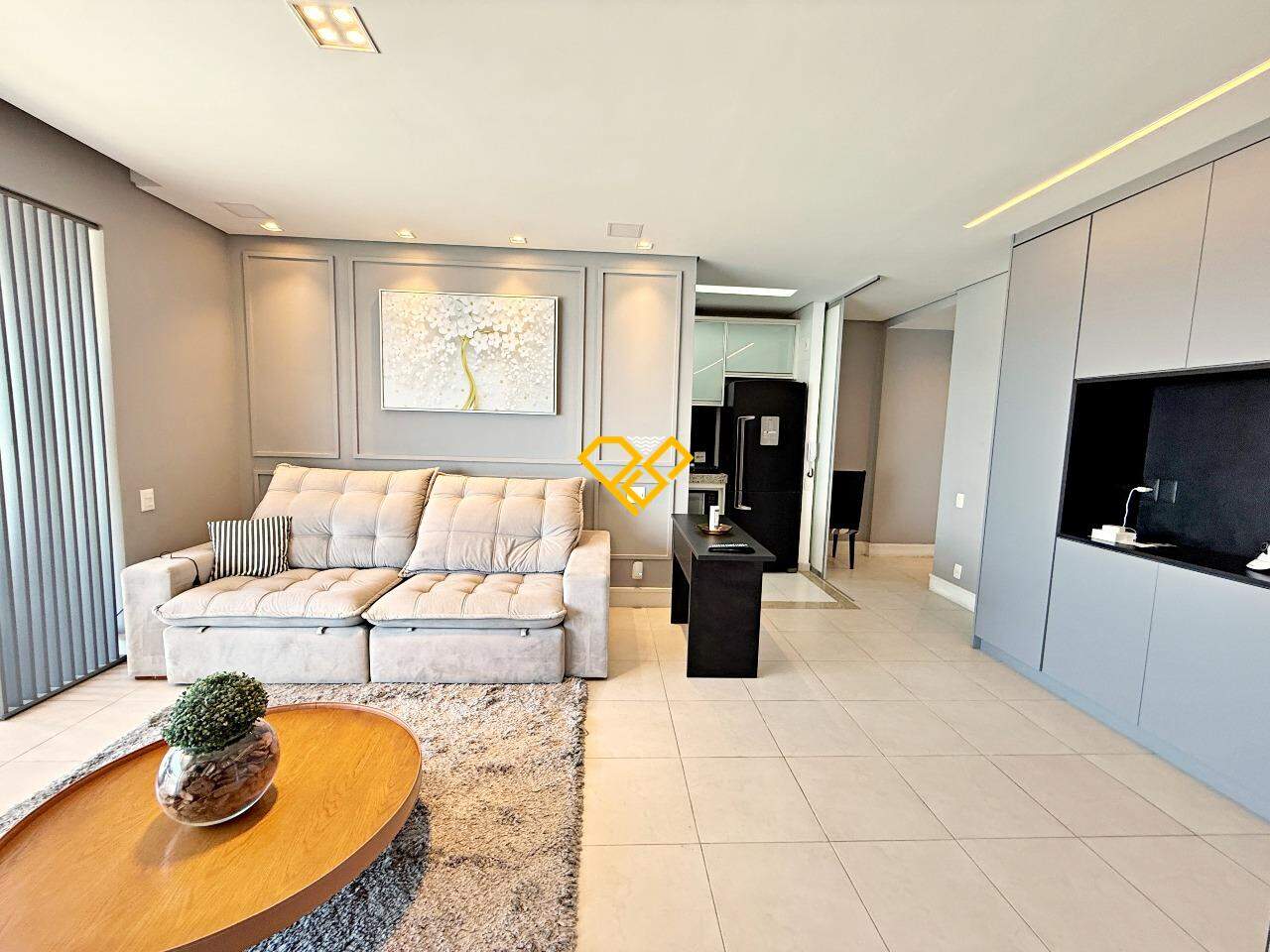 Cobertura à venda no José Menino: Sala