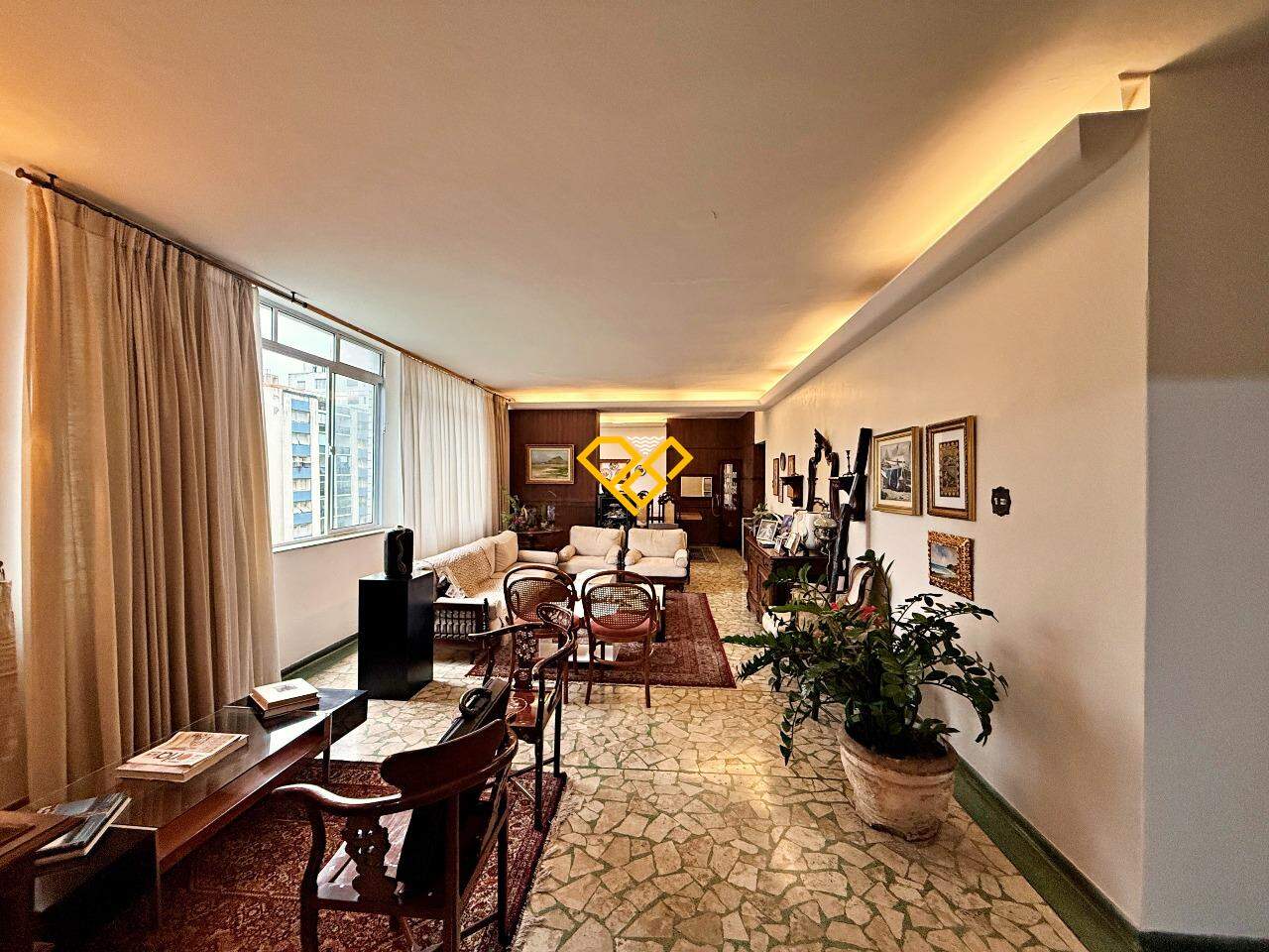 Apartamento à venda no Gonzaga: Sala