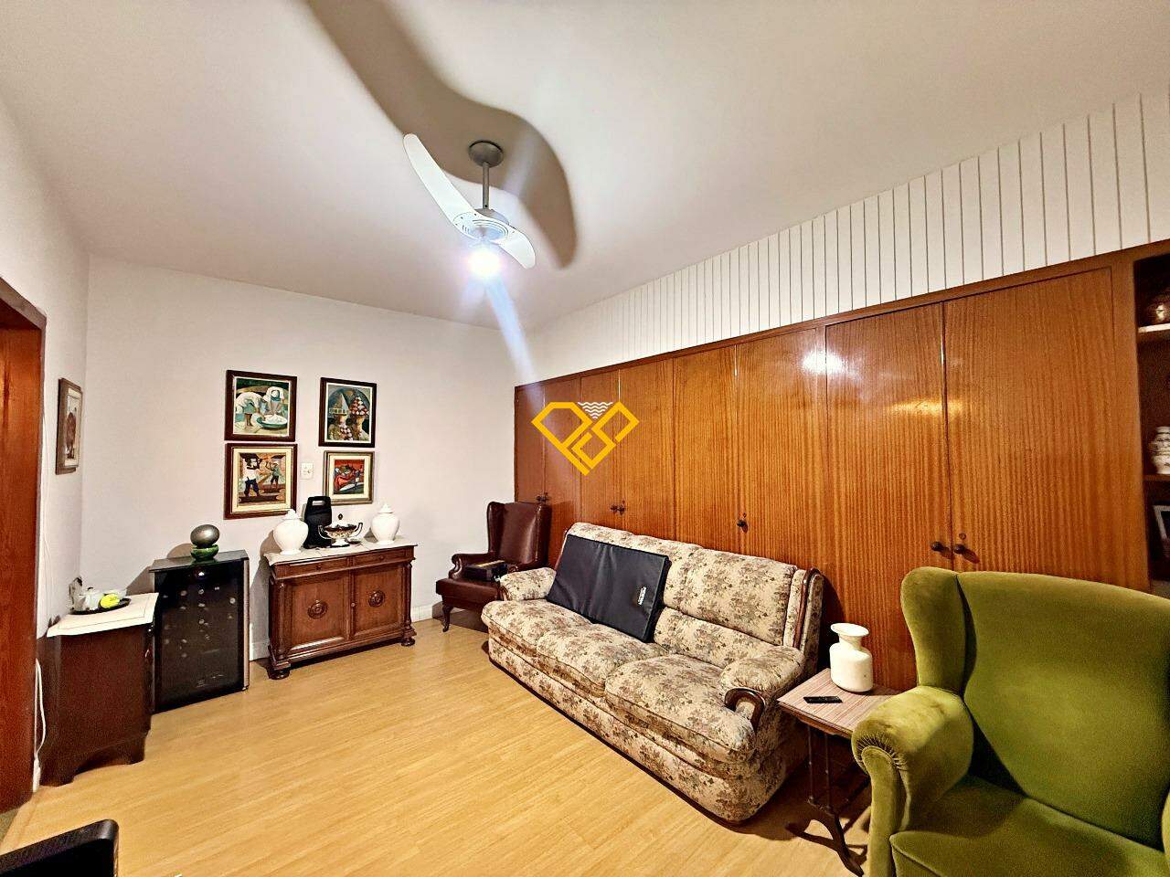 Apartamento à venda no Gonzaga: Sala de tv