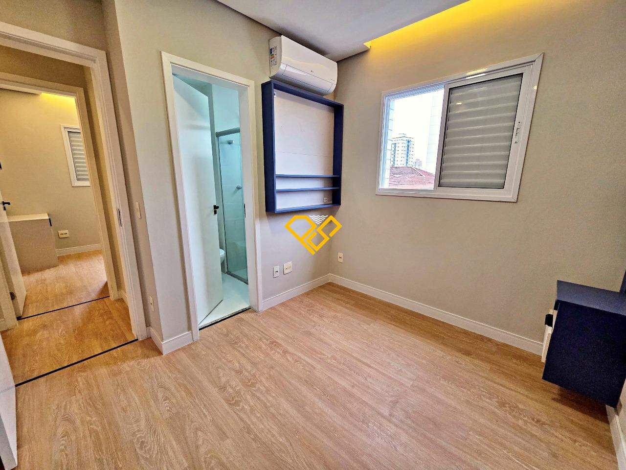 Apartamento para aluguel no Ponta da Praia: Dormitório 1 - suíte