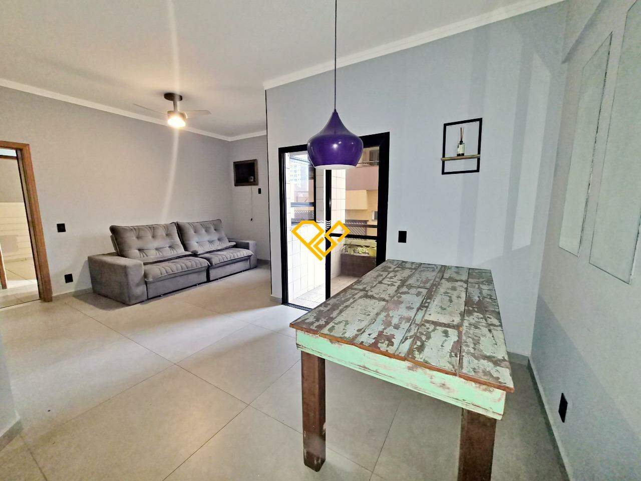 Apartamento à venda no Gonzaga: Sala