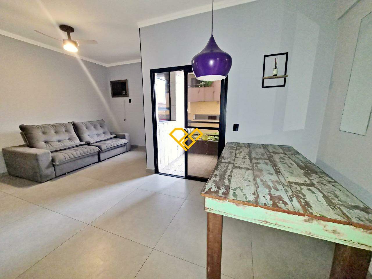 Apartamento à venda no Gonzaga: Sala