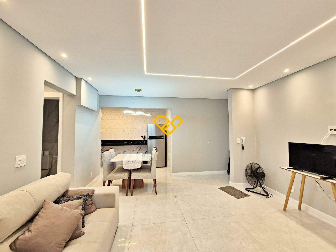 Apartamento para aluguel no Marapé: Sala
