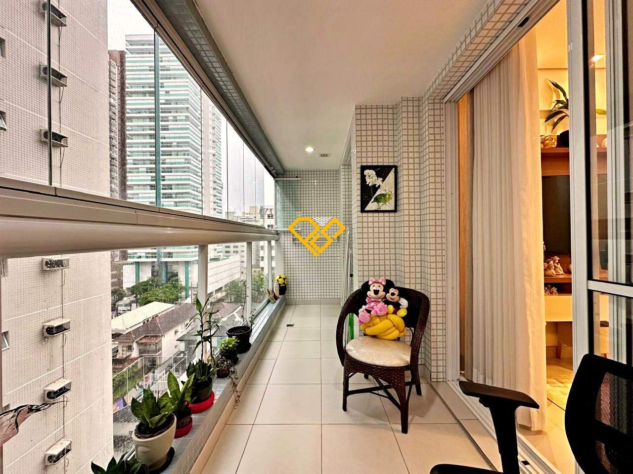 Apartamento à venda no Pompéia: Varanda