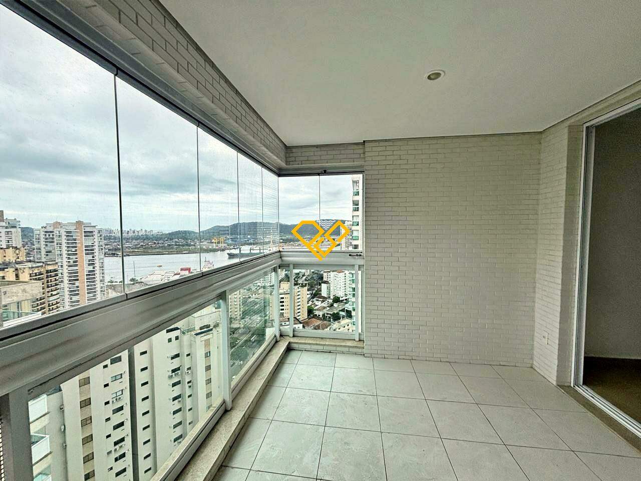 Apartamento para aluguel no Ponta da Praia: Varanda