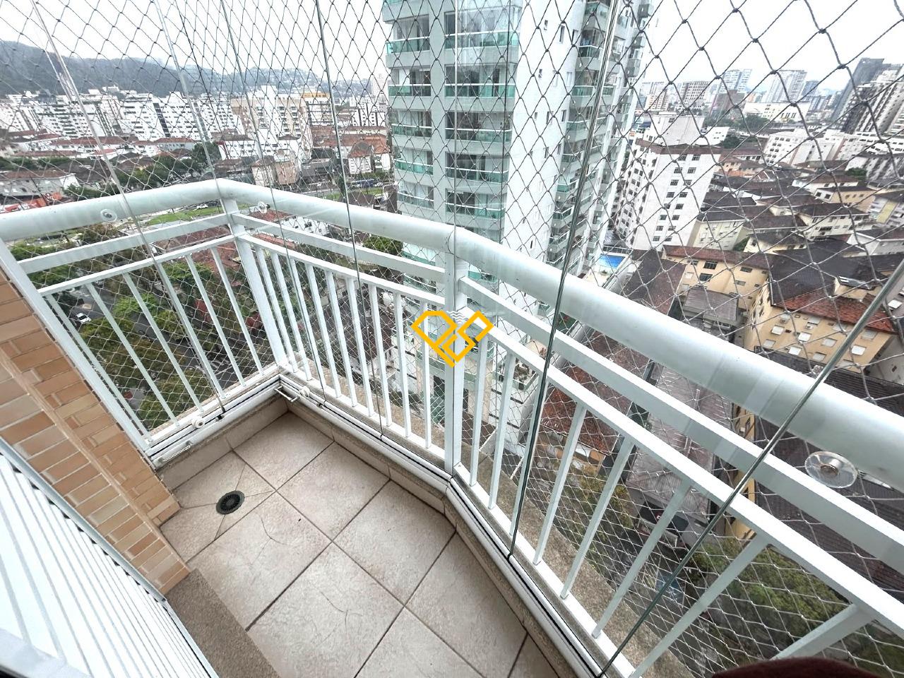 Apartamento à venda no Gonzaga: Varanda