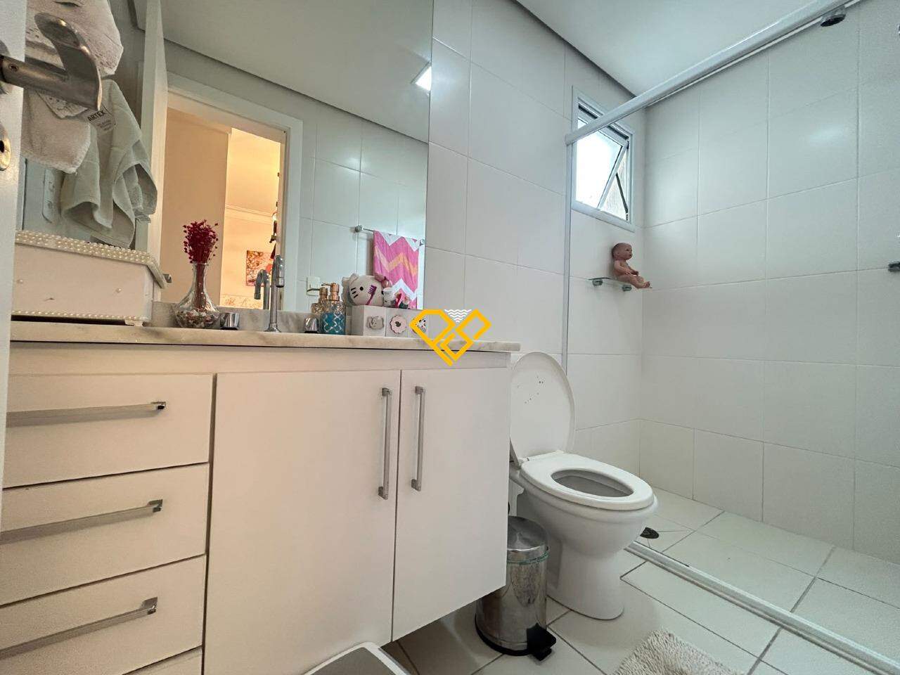 Apartamento à venda no Gonzaga: Wc suíte 1