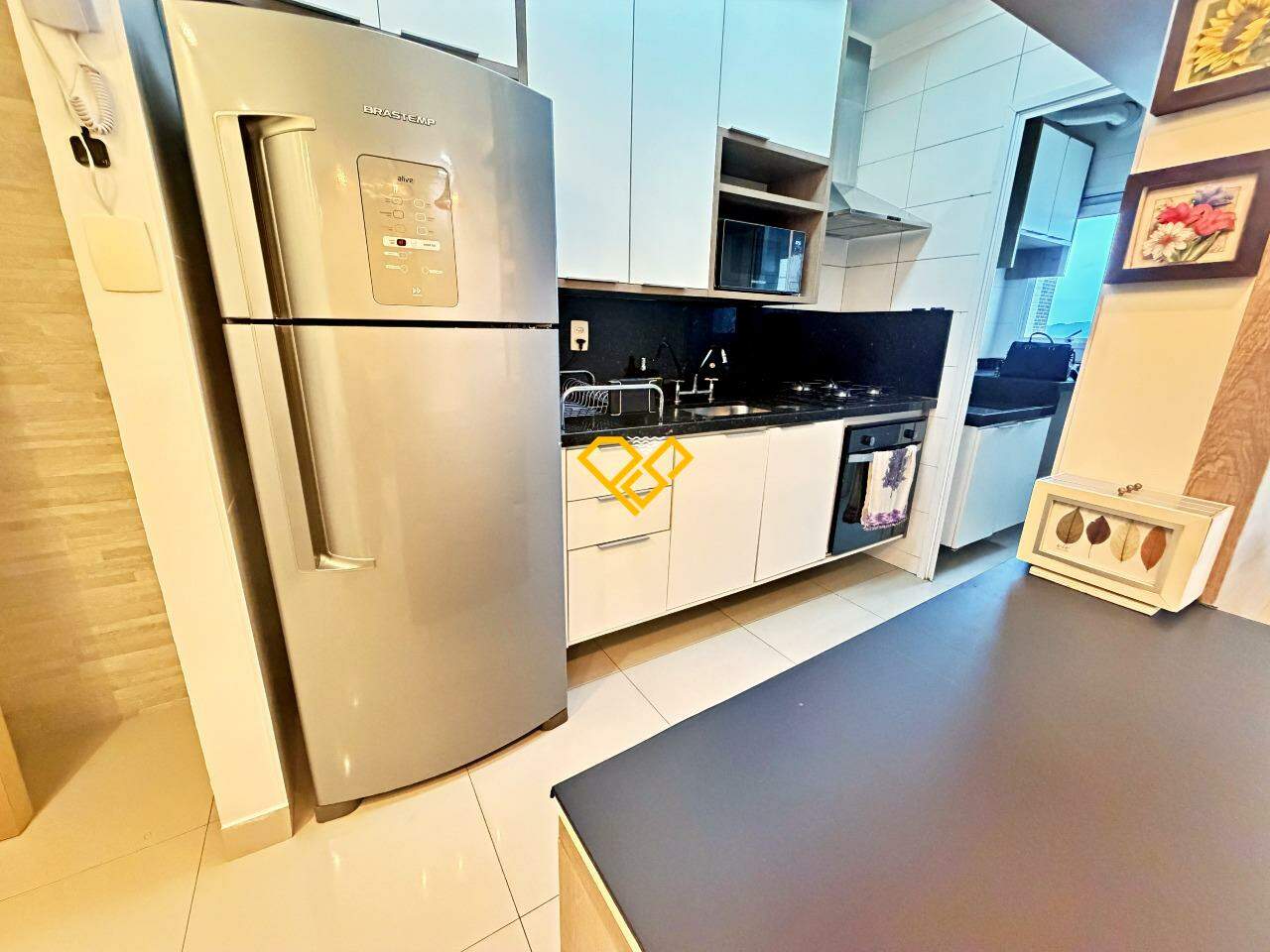 Apartamento para aluguel no José Menino: Cozinha