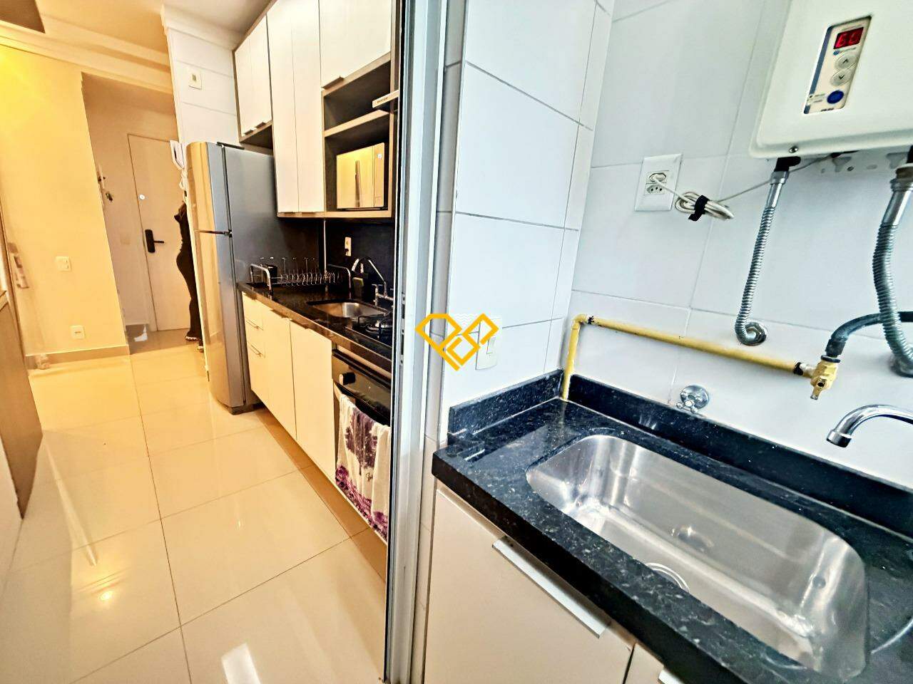 Apartamento para aluguel no José Menino: Cozinha