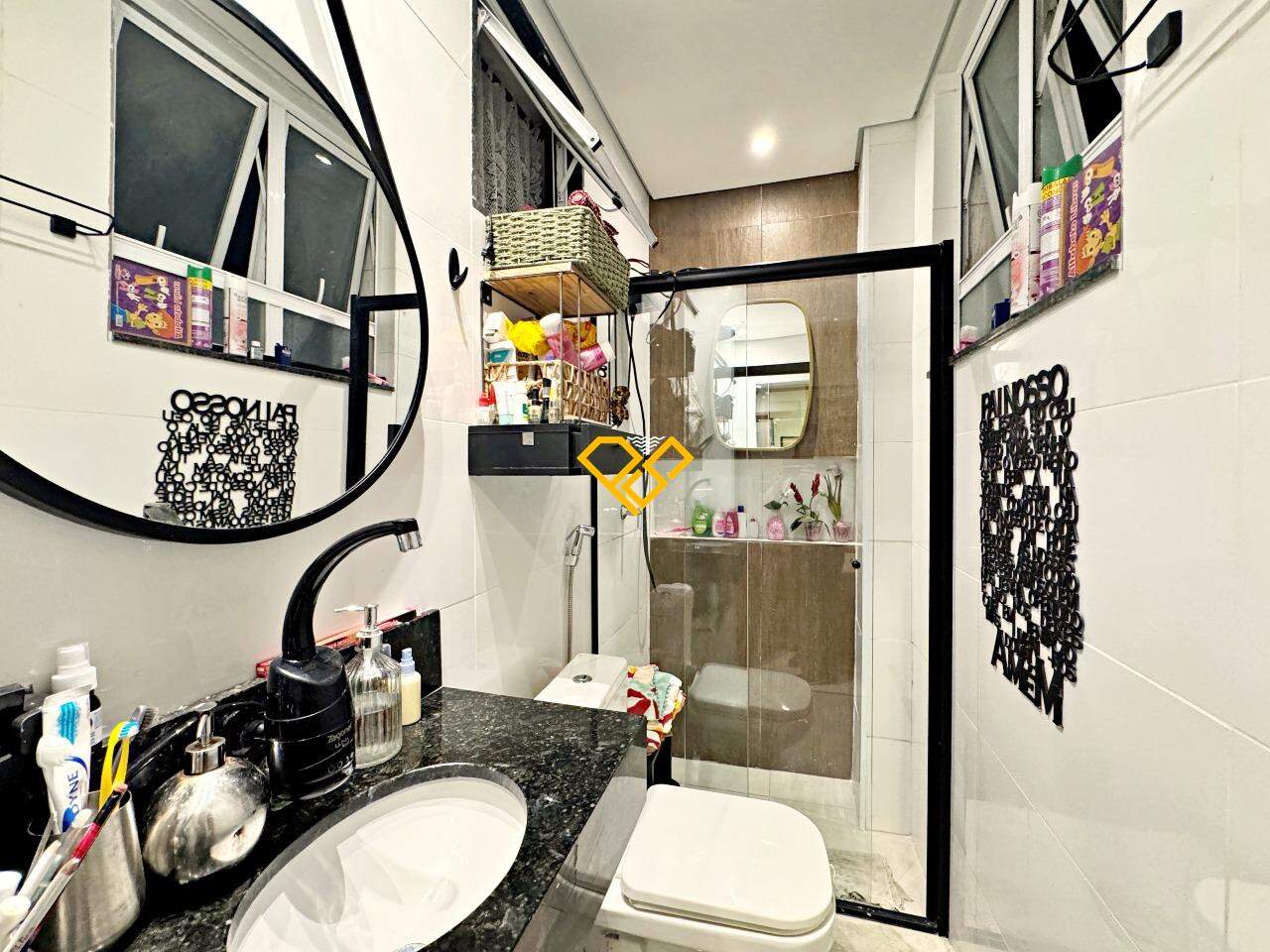 Apartamento à venda no José Menino: Wc suíte