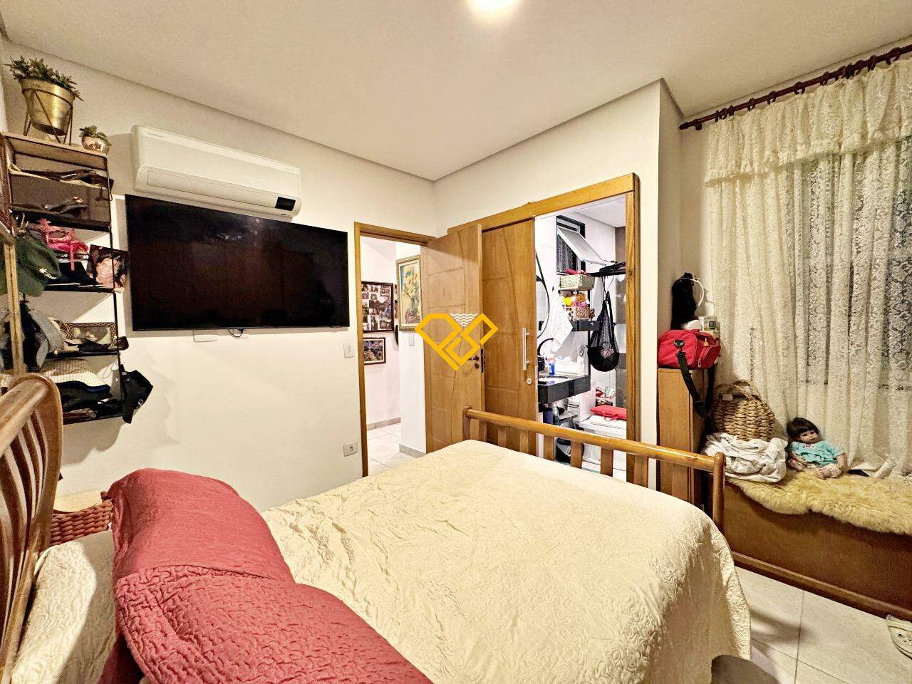 Apartamento à venda no José Menino: Dormitório 1 - suíte