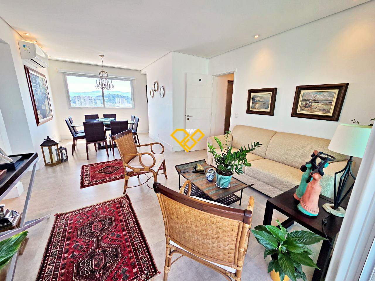 Apartamento à venda no Gonzaga: Sala