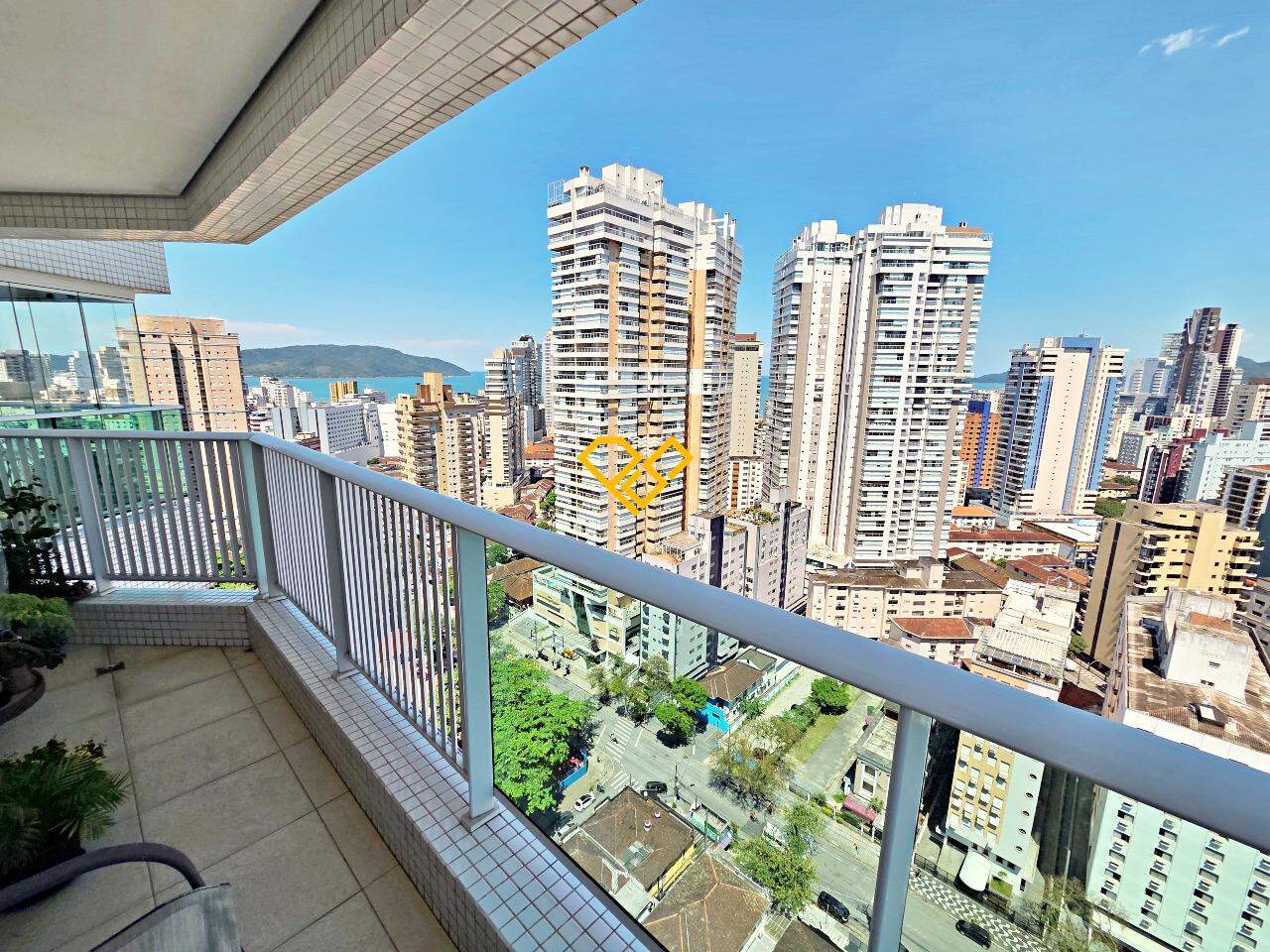 Apartamento à venda no Gonzaga: Varanda