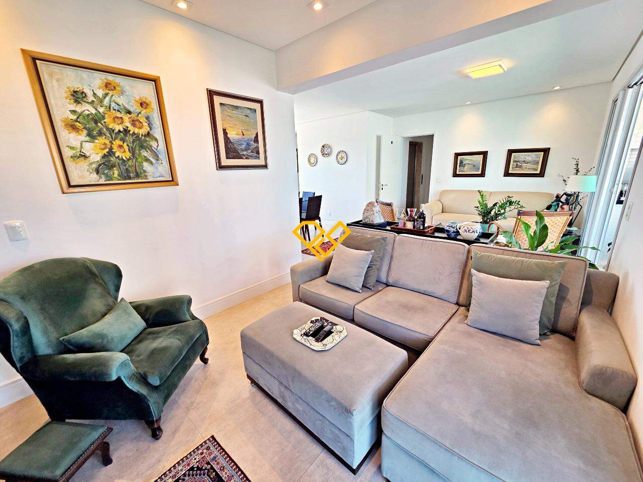 Apartamento à venda no Gonzaga: Sala
