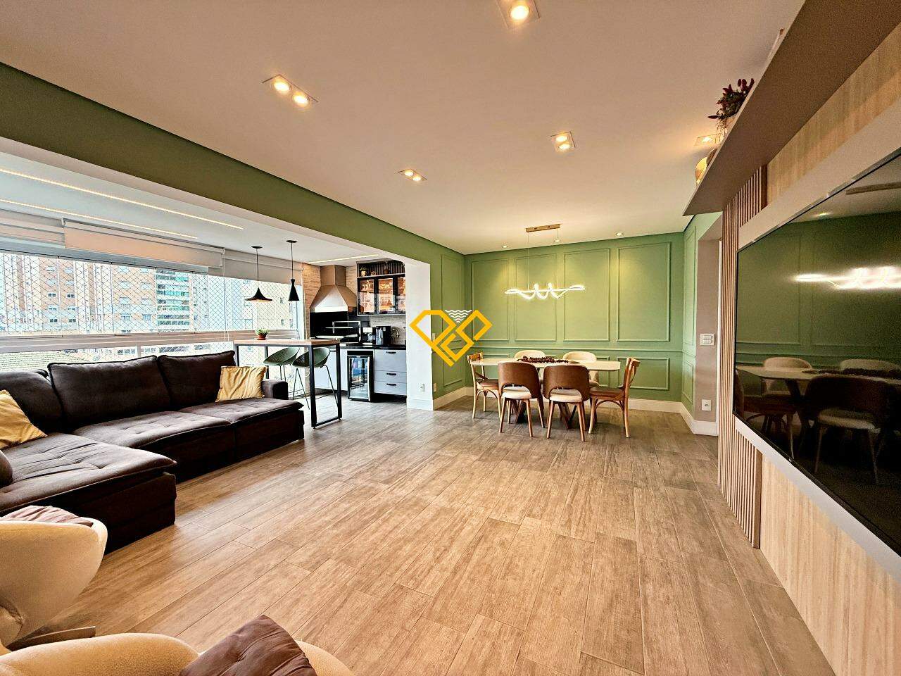 Apartamento à venda no Ponta da Praia: Sala