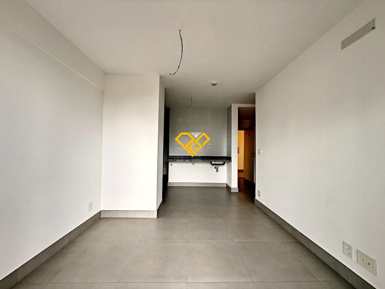 Apartamento à venda no Aparecida: Sala integrada a cozinha