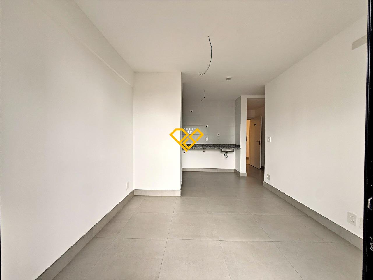 Apartamento à venda no Aparecida: Sala integrada a cozinha