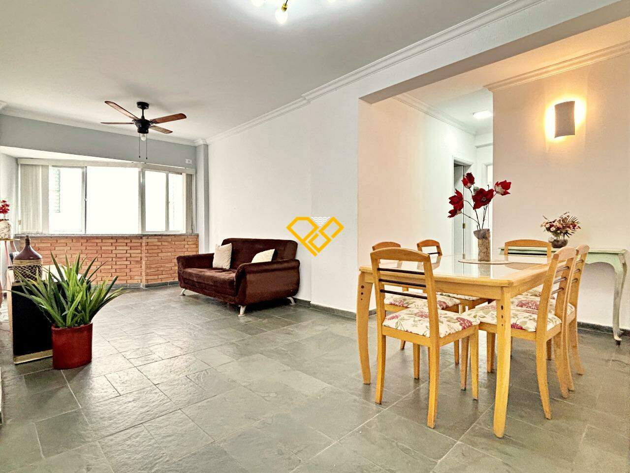 Apartamento para aluguel no Aparecida: Sala