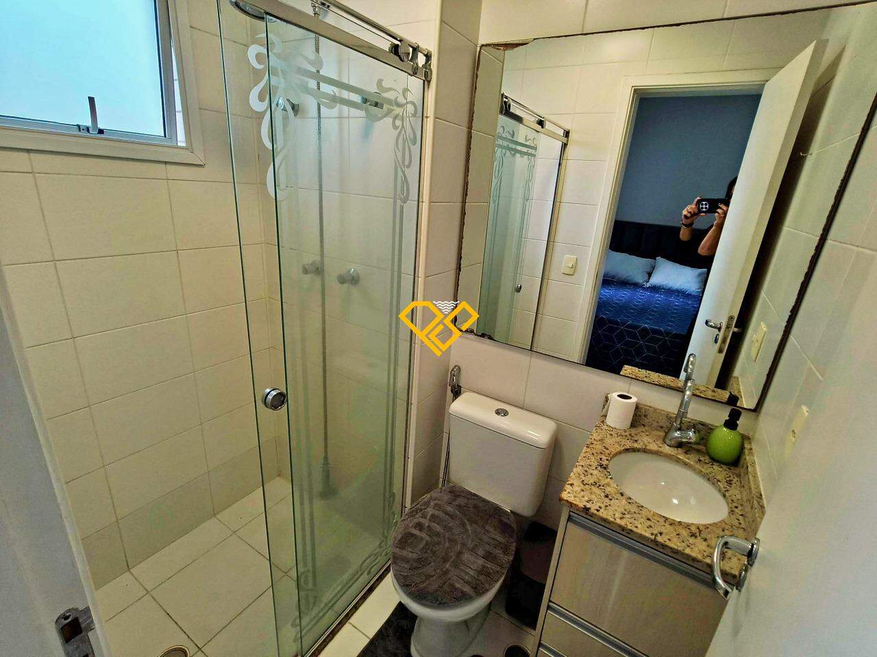 Apartamento à venda no Ponta da Praia: Wc suíte