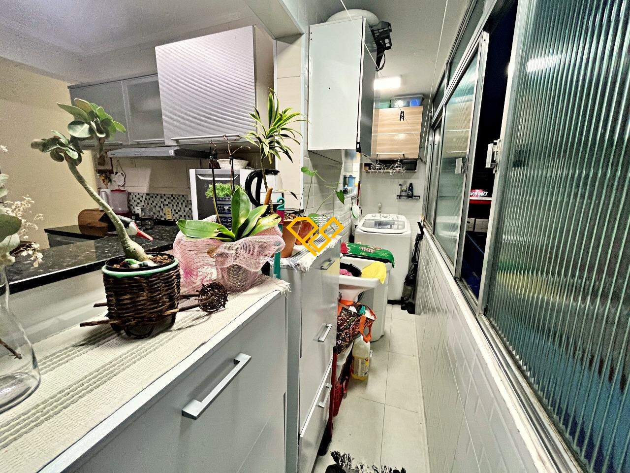 Apartamento à venda no Vila Mathias: Área de serviço