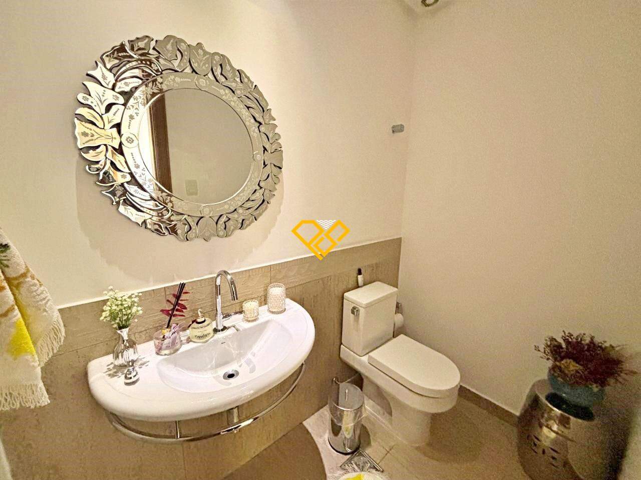 Apartamento à venda no Aparecida: Lavabo