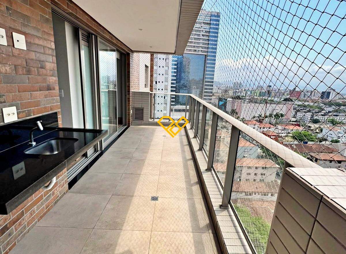 Apartamento para aluguel no Aparecida: Varanda
